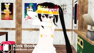 girl hyper scat animation.