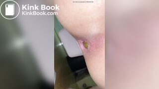 Close-up amateur scat video 7