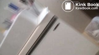 Quick self filmed poop on the toilet