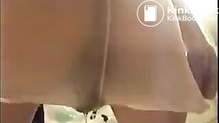 Old panty pooping video