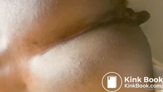 Black football player jock takes a shit pt2