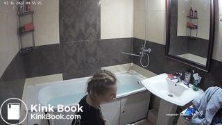 Woman pooping in Toilet 297