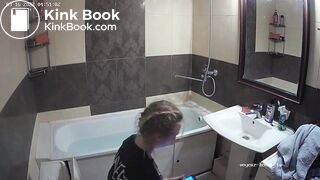 Woman pooping in Toilet 297