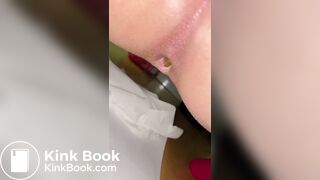 Close-up amateur scat video 5