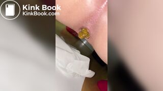 Close-up amateur scat video 5