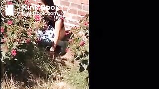 Girl Diarrhea on the street