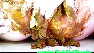 Naughty closeup scatfun