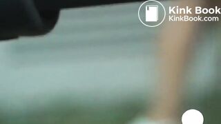 Woman with full bladder urinate in public [DNO*10]