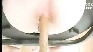 College girl pooping on cam for money