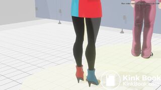 DBZ 18 and 21 wet and mess themselves