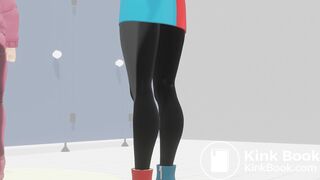 DBZ 18 and 21 wet and mess themselves