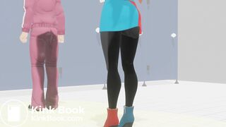 DBZ 18 and 21 wet and mess themselves