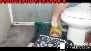 WIFE USED TOILET SLAVE