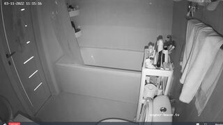 Woman pooping in Toilet 276