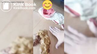 hairy pussy BBW latina makes huge delicious mess