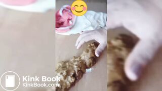 hairy pussy BBW latina makes huge delicious mess