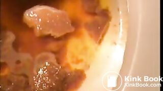 Cute girl pooping - video 24