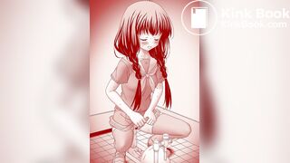 girl shit in wc