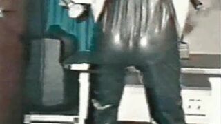 vintage latex pantypoop