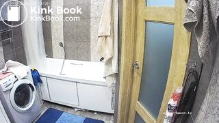 Woman pooping in Toilet 266