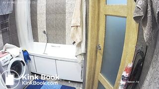 Woman pooping in Toilet 266