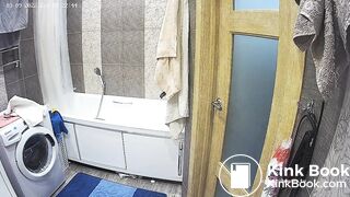 Woman pooping in Toilet 266