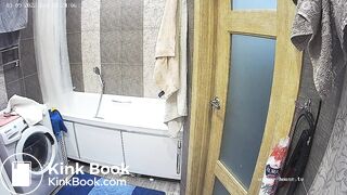 Woman pooping in Toilet 266