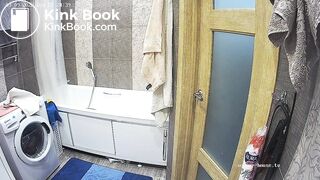 Woman pooping in Toilet 266
