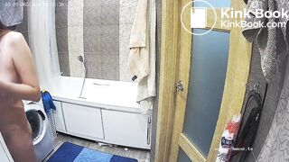 Woman pooping in Toilet 266