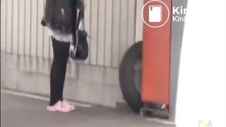 Pooping outdoors and get harassment by someone (Pt.5)