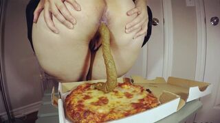 poop flavor pizza, a delight