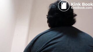 Public toilet vandal