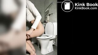 My phone fell right into the poop