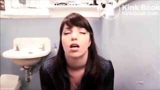 Girl shitting in boyfriends house (Edit)