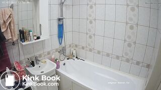 Woman pooping in Toilet 258