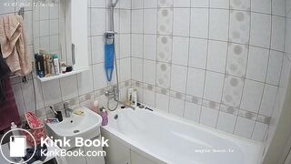 Woman pooping in Toilet 258