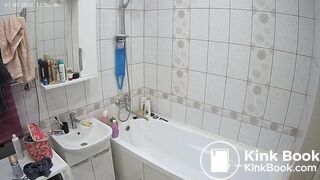 Woman pooping in Toilet 258