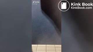 Girl public loud poop