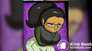 Girl jeans shart and poop animation