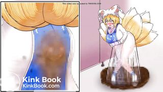 Touhou Girl shits herself out of desperation