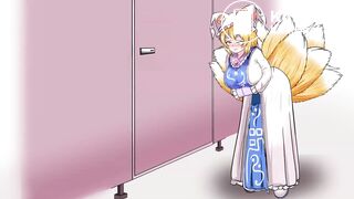 Touhou Girl shits herself out of desperation