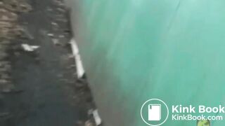 Pooping outdoors and get harassment by someone (Pt.9)