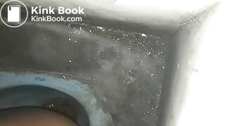 Indonesian girls pooping on the toilet