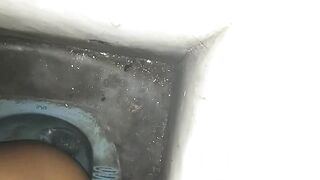 Indonesian girls pooping on the toilet