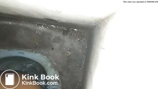 Indonesian girls pooping on the toilet