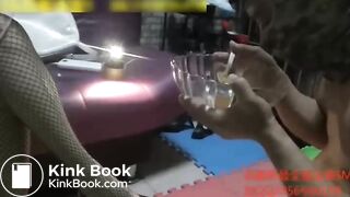 chinese eating a whole bowl shit (English subtitles)