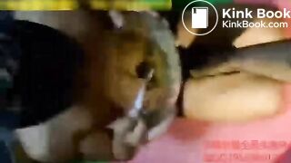 chinese eating a whole bowl shit (English subtitles)