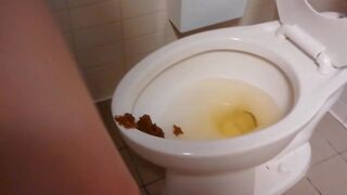 Public toilet wrecking