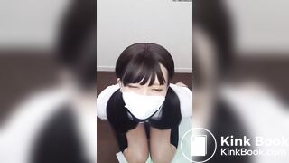 Asian Girl Panty Poop