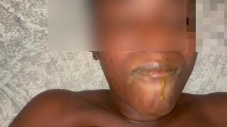 Emmanuel’s wife eat my shit while o fuck her